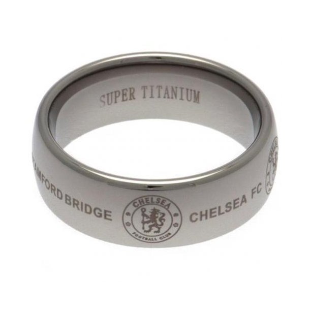 Chelsea F.C. Super Titanium Ring - Medium