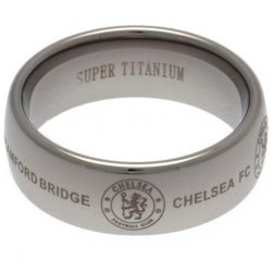 Chelsea F.C. Super Titanium Ring - Large