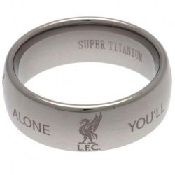 Liverpool F.C. Super Titanium Ring - Medium