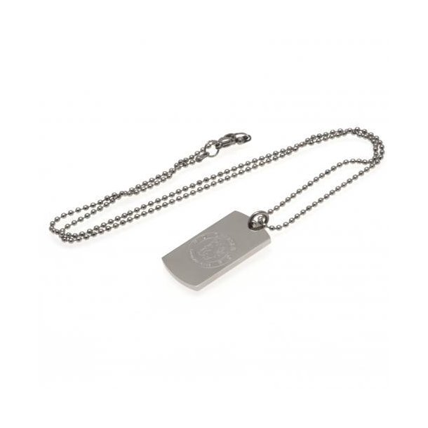 Chelsea F.C. Dog Tag Med Indgraveret Logo