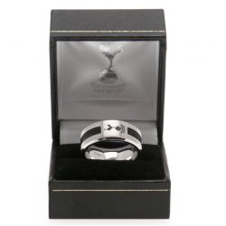 Tottenham Hotspur F.C. Ring Med Sort Indlg - Small