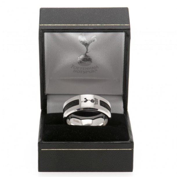Tottenham Hotspur F.C. Ring Med Sort Indlg - Small