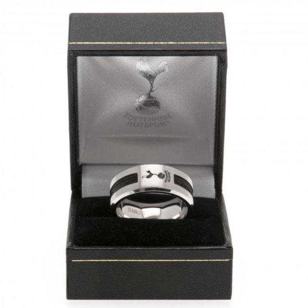 Tottenham Hotspur F.C. Ring Med Sort Indlg - Medium