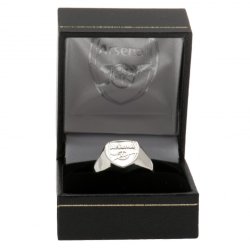 Arsenal F.C. Slvbelagt Ring - Medium