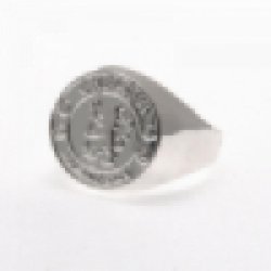 Chelsea F.C. Slvbelagt Ring - Small