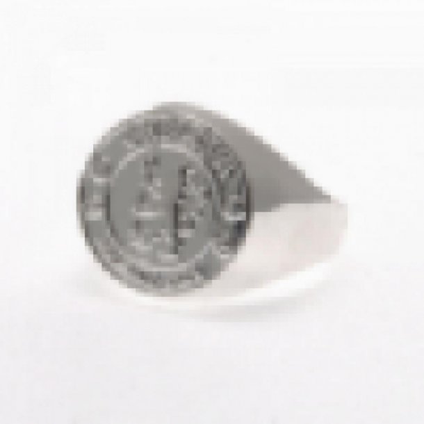 Chelsea F.C. Slvbelagt Ring - Small