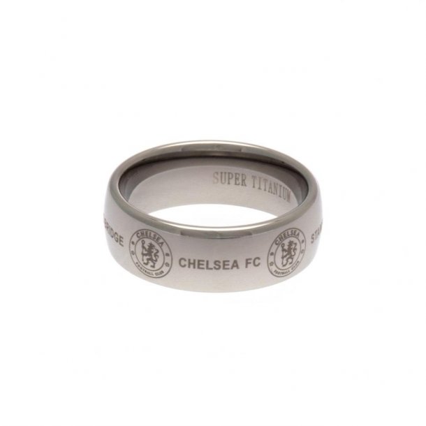 Chelsea F.C. Super Titanium Ring - Medium