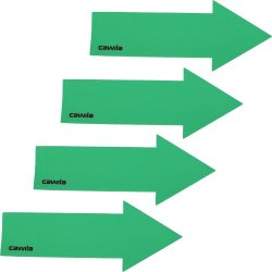 Gulvmarkering - Pil - 4 stk.