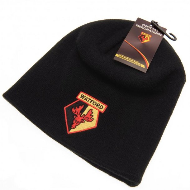 Watford FC Strikhue med broderet logo
