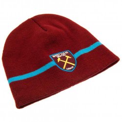 West Ham United FC Strikhue med broderet logo