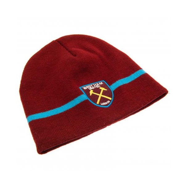 West Ham United FC Strikhue med broderet logo