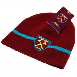 West Ham United FC Strikhue med broderet logo