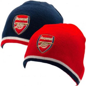 Arsenal F.C. Vendbar Strikhue med broderet logo