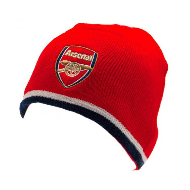 Arsenal F.C. Vendbar Strikhue med broderet logo