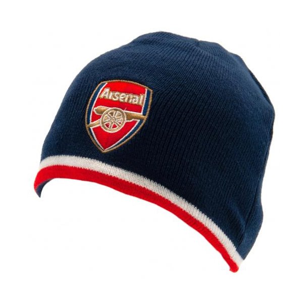 Arsenal F.C. Vendbar Strikhue med broderet logo