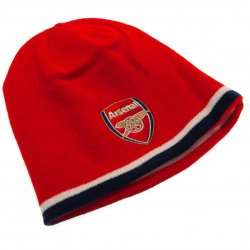 Arsenal F.C. Vendbar Strikhue med broderet logo