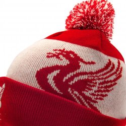 Liverpool FC Skihue med broderet logo