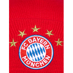 FC Bayern Mnchen Strikhue med broderet logo til brn