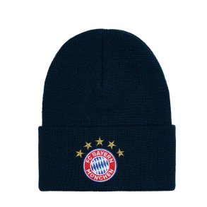 FC Bayern Mnchen Strikhue med broderet logo til brn 