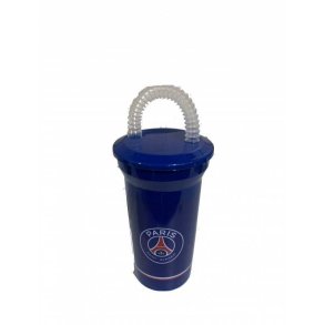 Paris Saint Germain Drikkekrus med sugerr