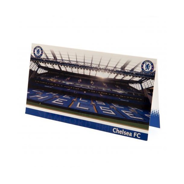 Chelsea F.C. Fdselsdagskort Med Stadion