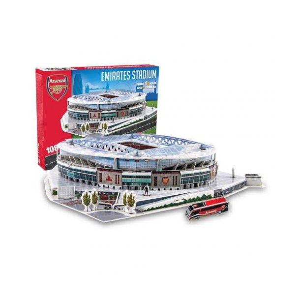 Arsenal FC 3D Stadium Puslespil 
