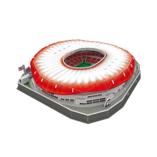 Atletico Madrid FC 3D Stadium Puslespil 