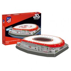 Atletico Madrid FC 3D Stadium Puslespil 
