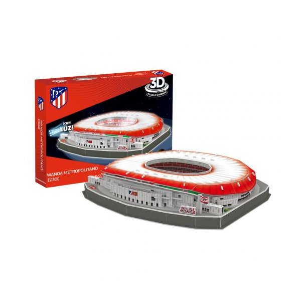 Atletico Madrid FC 3D Stadium Puslespil 