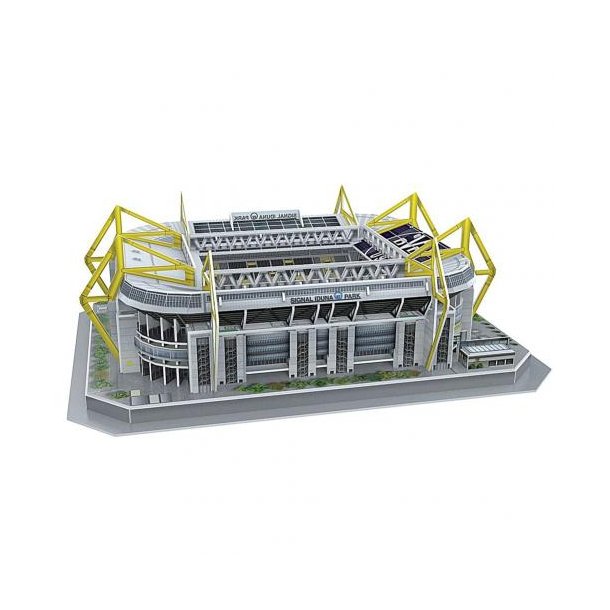 Borussia Dortmund 3D Stadium Puslespil 