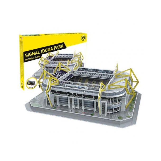 Borussia Dortmund 3D Stadium Puslespil 