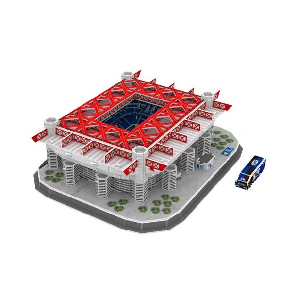 FC Inter Milan 3D Stadium Puslespil 