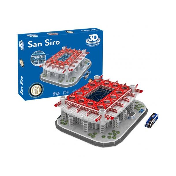 FC Inter Milan 3D Stadium Puslespil 
