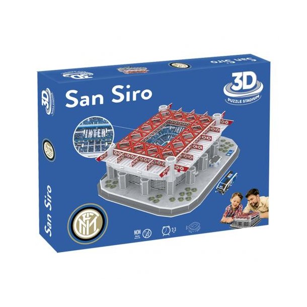 FC Inter Milan 3D Stadium Puslespil 