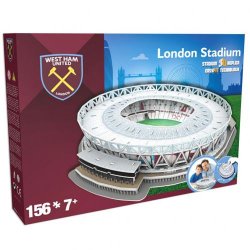 West Ham United FC 3D Stadium Puslespil 