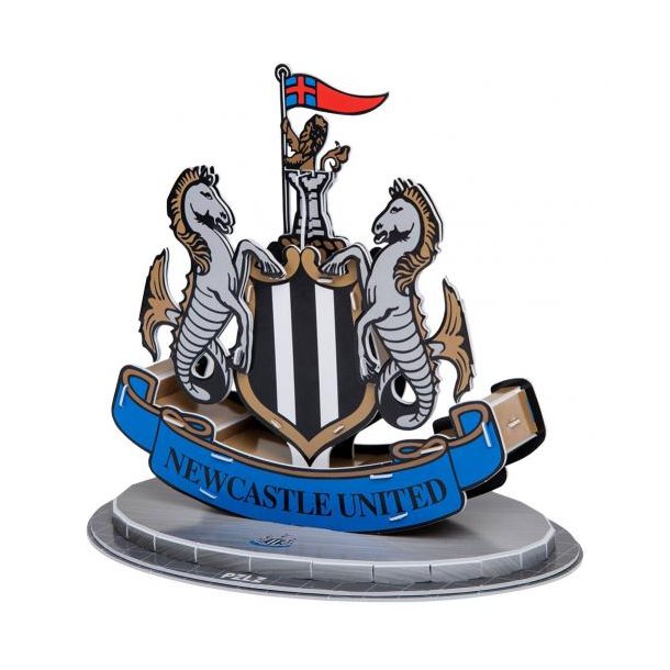 Newcastle United FC 3D Klublogo Puslespil 