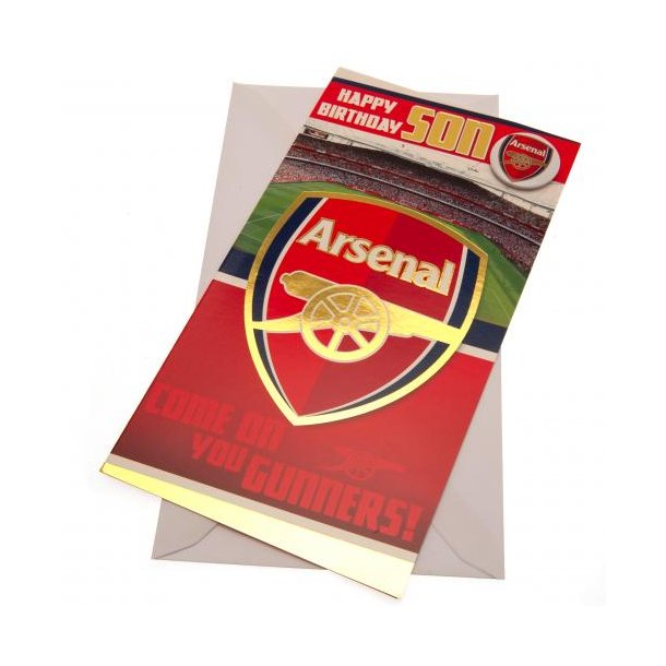 Arsenal F.C. Fdselsdagskort - Sn