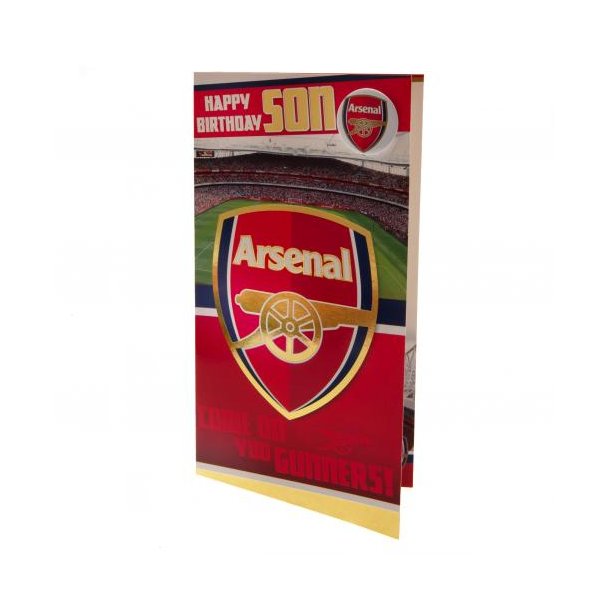 Arsenal F.C. Fdselsdagskort - Sn
