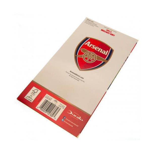 Arsenal F.C. Fdselsdagskort - Sn