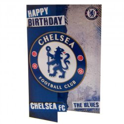 Chelsea F.C. Fdselsdagskort - "The blues"