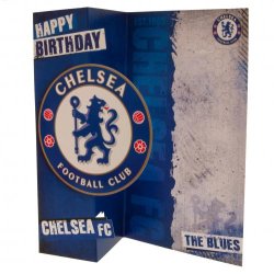 Chelsea F.C. Fdselsdagskort - "The blues"