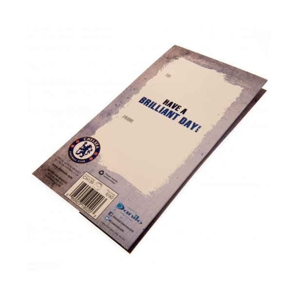 Chelsea F.C. Fdselsdagskort - "The blues"