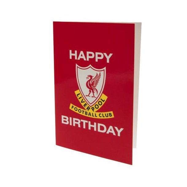 Liverpool FC Fdselsdagskort