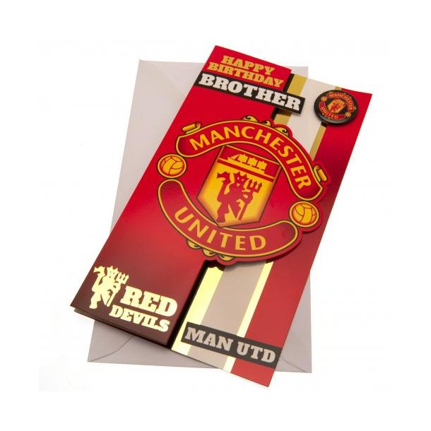 Manchester United F.C. Fdselsdagskort - Bror