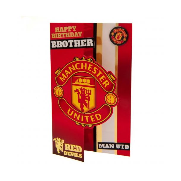 Manchester United F.C. Fdselsdagskort - Bror