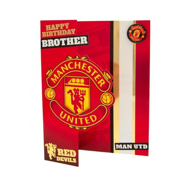 Manchester United F.C. Fdselsdagskort - Bror