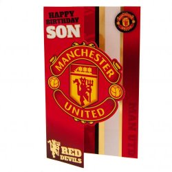 Manchester United F.C. Fdselsdagskort - Sn