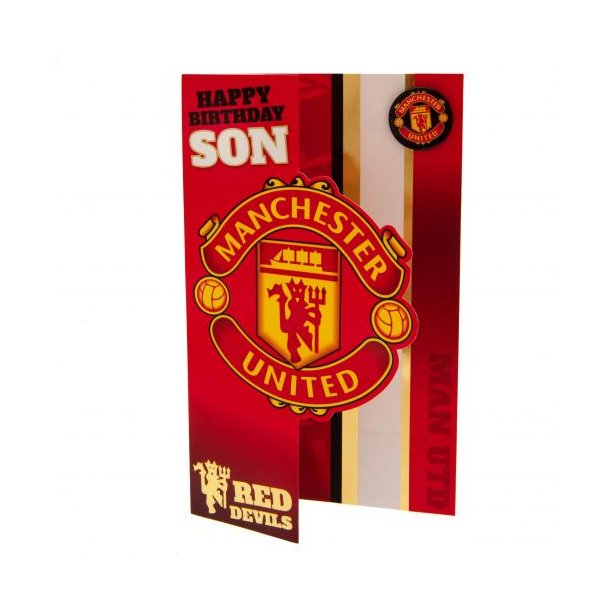 Manchester United F.C. Fdselsdagskort - Sn