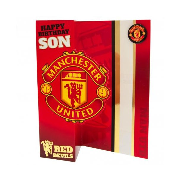 Manchester United F.C. Fdselsdagskort - Sn