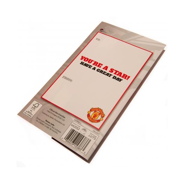 Manchester United F.C. Fdselsdagskort - Sn
